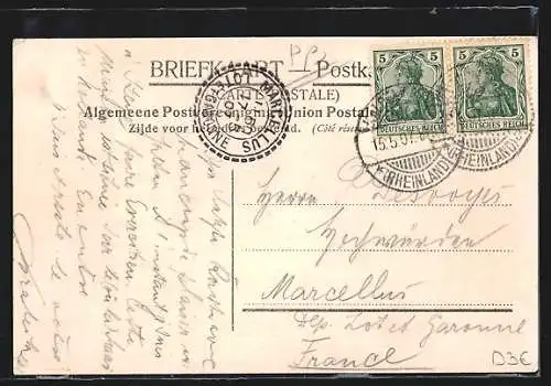 AK Steyl, Blick auf das Missionshaus über die Maas