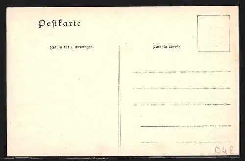 AK St. Johann-Saarbrücken, Ortsansicht aus der Vogelschau