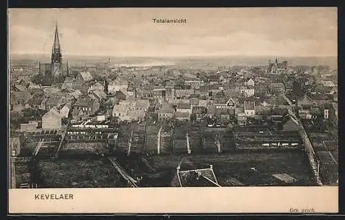 AK Kevelaer, Gesamtansicht mit der Kirche