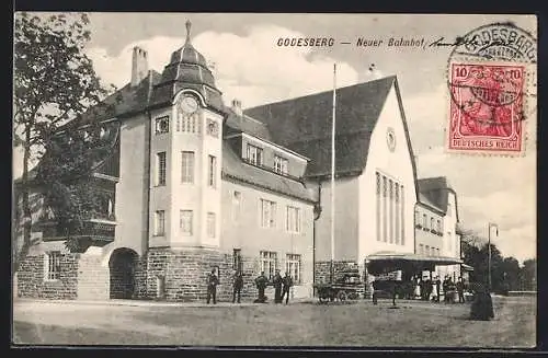 AK Godesberg, Partie am Neuen Bahnhof