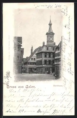 AK Aalen, Blick auf das Rathaus