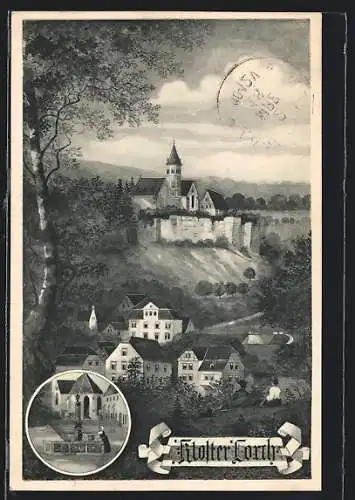 AK Lorch / Württbg., Kloster am Berg