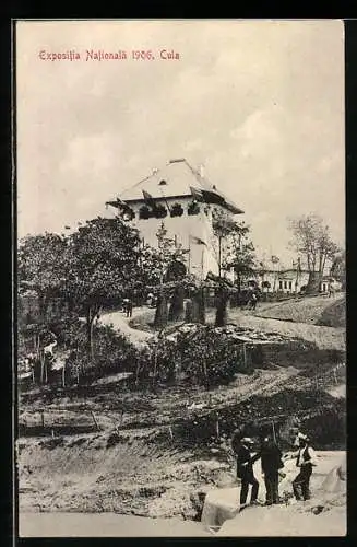 AK Cula, Expositia Nationala 1906, Ausstellung