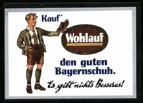 AK Landeshut in Schlesien, Schuhwarenhaus Wenzel Wittwer, Wilhelmstrasse 12, Reklame für Wohlauf Schuhe