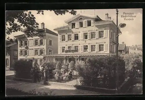 AK Heiden, Blick zur Pension Rechsteiner