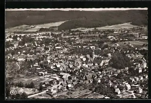 AK Michelstadt i. Odw., Gesamtansicht vom Flugzeug aus