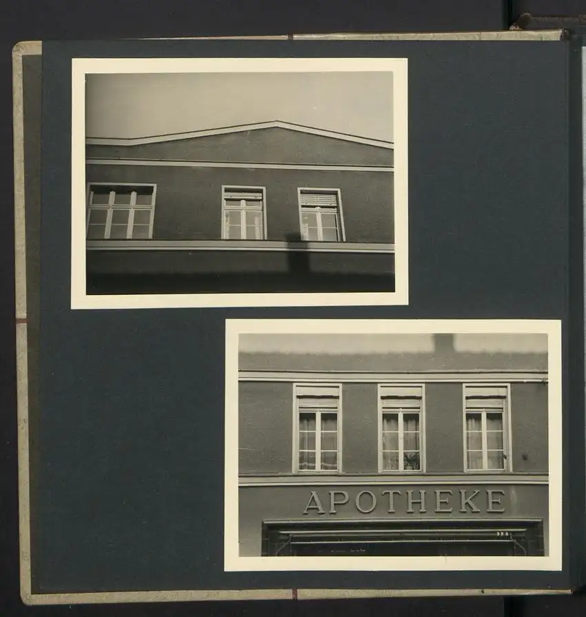 Fotoalbum mit 74 Fotografien, Ansicht Dessau-Rosslau, Apotheke und Heilpflanzenanbau Dr. Luxat, Innenansicht, Medikamente 2