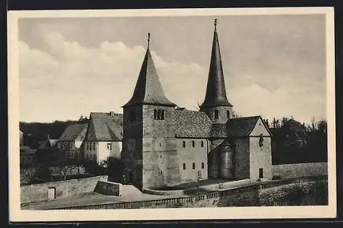 AK Fulda, Ansicht von Michaelskirche