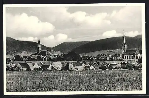 AK Edenkoben / Pfalz, Panorama