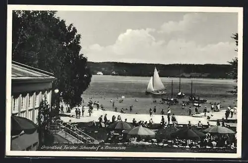 AK Schondorf a. Ammersee, Strandbad Forster