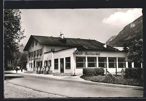 AK Bischofswiesen, Cafe-Restaurant Brennerbascht