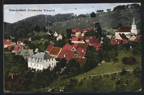 AK Obertrubach /Fränk. Schweiz, Ortsansicht aus der Vogelschau