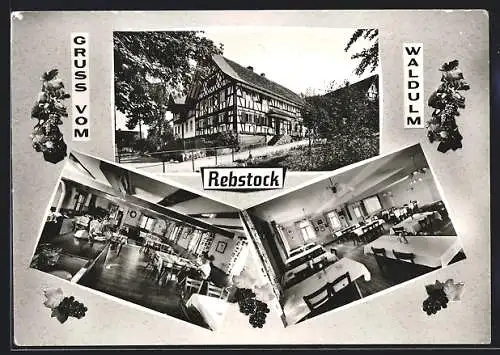 AK Waldulm, Gasthaus z. Rebstock, Bes. Huber-Hodapp