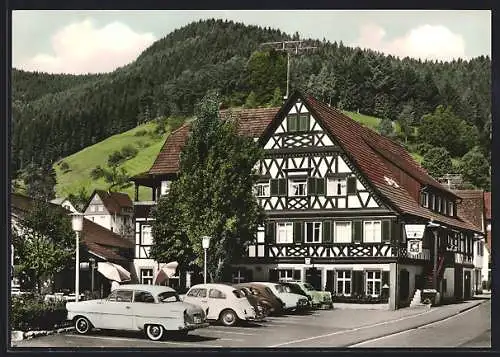 AK Schenkenzell /Schwarzwald, Gasthaus und Pension zur Sonne