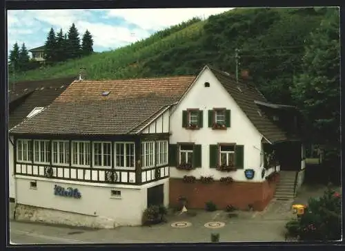 AK Zell-Weierbach, Gasthaus im Riedle, Inh. K. u. E. Stürzel