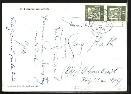 AK Landau /Pfalz, Partien in der Horstsiedlung