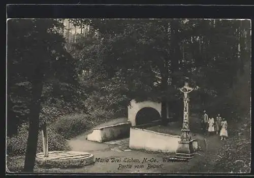 AK Maria Drei Eichen, Partie vom Bründl
