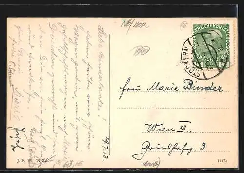 AK Maria Drei Eichen, Die Basilika