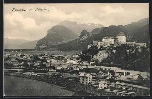 AK Kufstein /Tirol, Blick vom Zellerberg