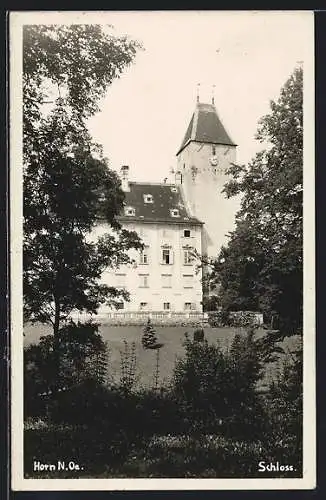 AK Horn, Blick zum Schloss