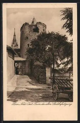 AK Horn, Nied.-Oest-Turm der alten Stadtbefestigung