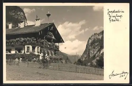 AK Ginzling /Zillertal, Am Jagdhaus