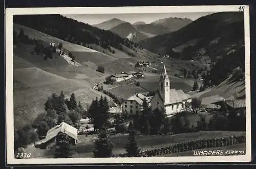 AK Vinaders, Panorama mit Kirche