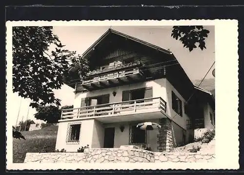 AK Grundlsee, Salzkammergut, Hotel Haus Zimmermann, Bootsvermietung