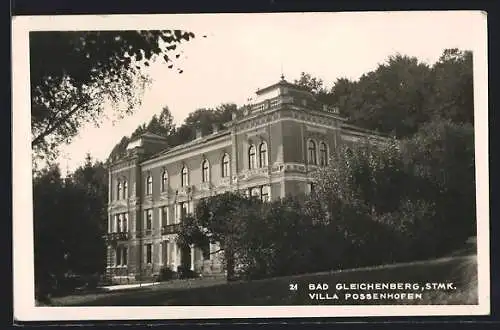 AK Bad Gleichenberg /Stmk., Villa Possenhofen