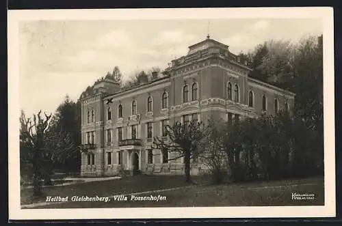 AK Gleichenberg, Villa Possenhofen