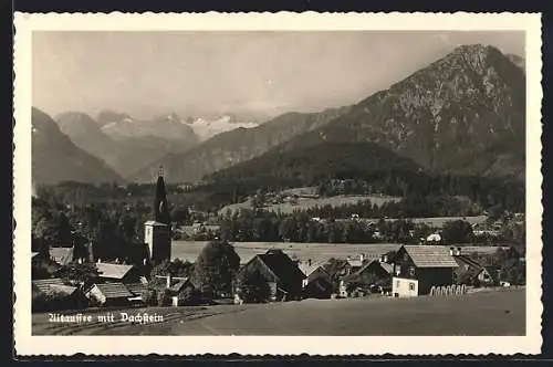 AK Altaussee, Teilansicht mit Dachstein