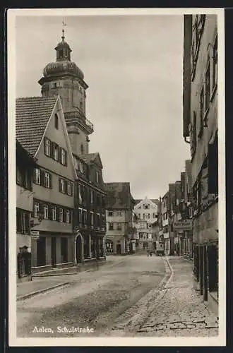 AK Aalen, Blick in die Schulstrasse