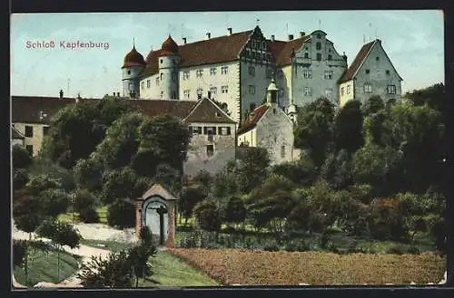 AK Lauchheim, Blick auf Schloss Kapfenburg