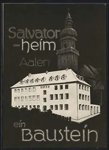 AK Aalen, Baustein vom Salvatorheim
