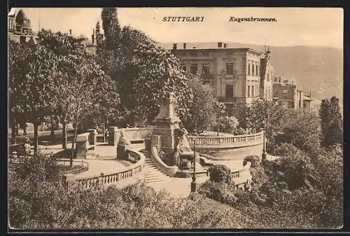 AK Stuttgart, Eugensbrunnen
