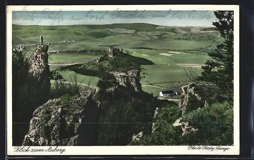 AK Gerolstein /Eifel, Blick zum Auberg