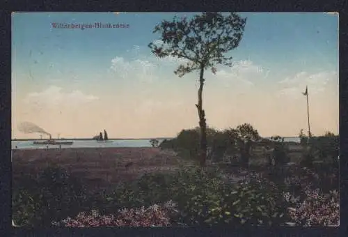 AK Hamburg-Blankenese, Heidefeld am Ufer