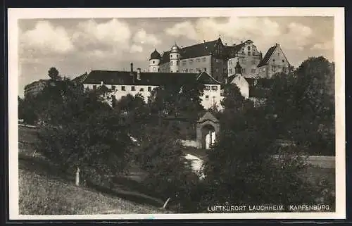 AK Lauchheim, Blick auf die Kapfenburg