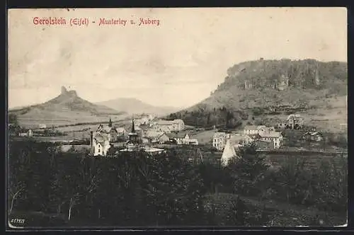 AK Gerolstein /Eifel, Munterley und Auberg