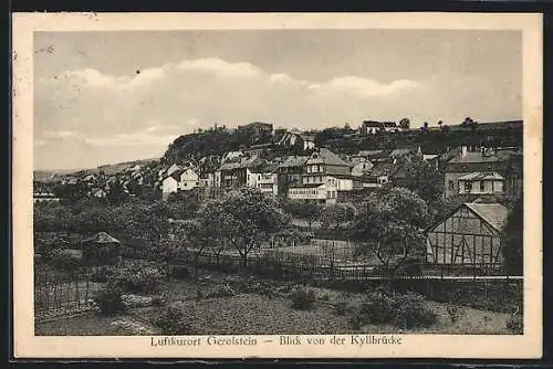 AK Gerolstein, Blick von der Kyllbrücke