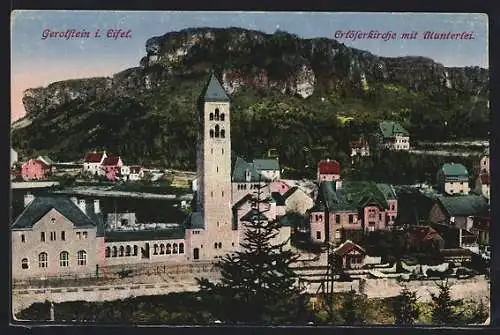 AK Gerolstein, Blick auf die Erlöserkirche