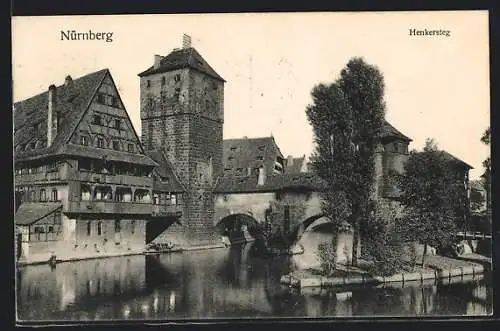 AK Nürnberg, Blick auf den Henkersteg