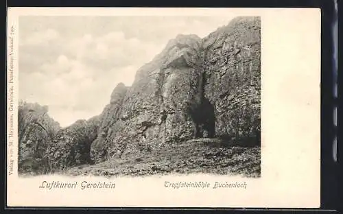 AK Gerolstein, Die Tropfsteinhöhle Buchenloch