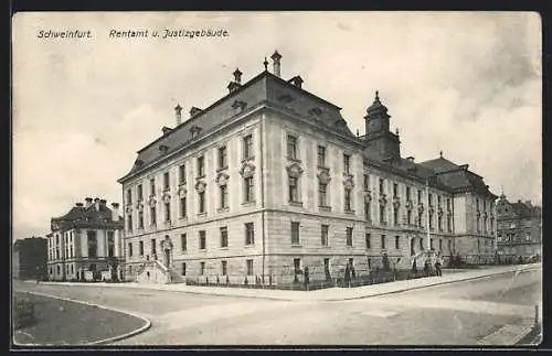 AK Schweinfurt, Rentamt und Justizgebäude