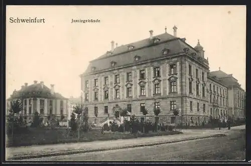 AK Schweinfurt, Vor dem Justizgebäude