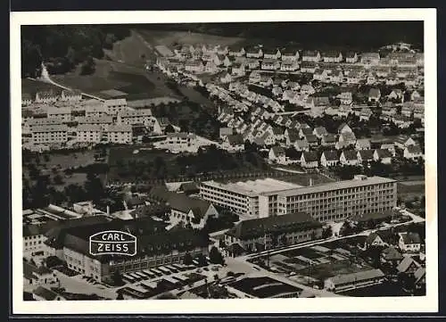 AK Oberkochen /Württ., Carl Zeiss-Werk und -Siedlung