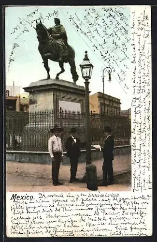 AK Mexico, Estatua de Carlos IV.