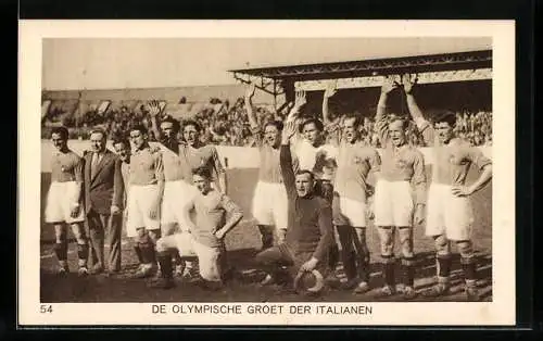 AK Amsterdam, Olympia 1928, Italienische Fussballmannschaft