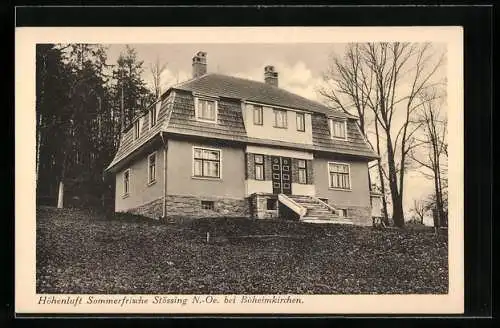 AK Stössing /N.-Oe., Pension Villa Bartnizky