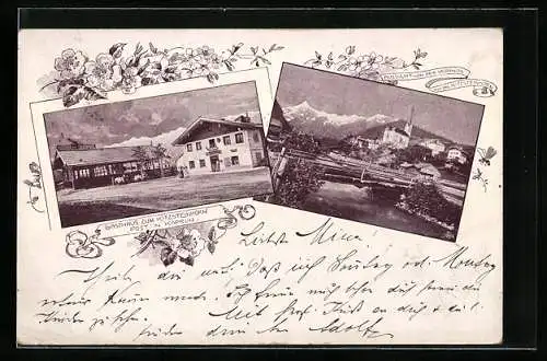 AK Kaprun, Gasthaus zum Kitzsteinhorn